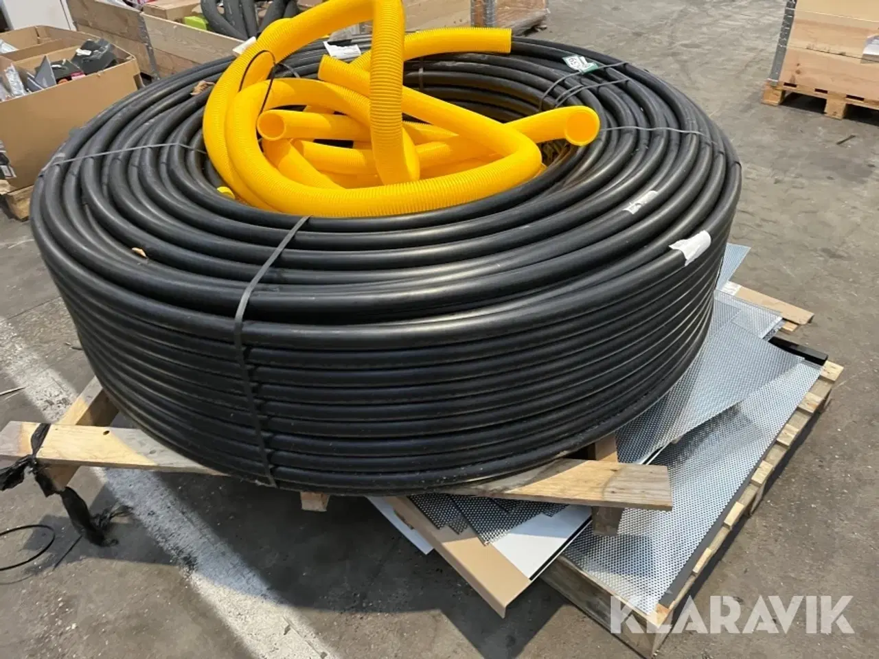 Billede 3 - Jordvarmeslanger, plader og øvrigt