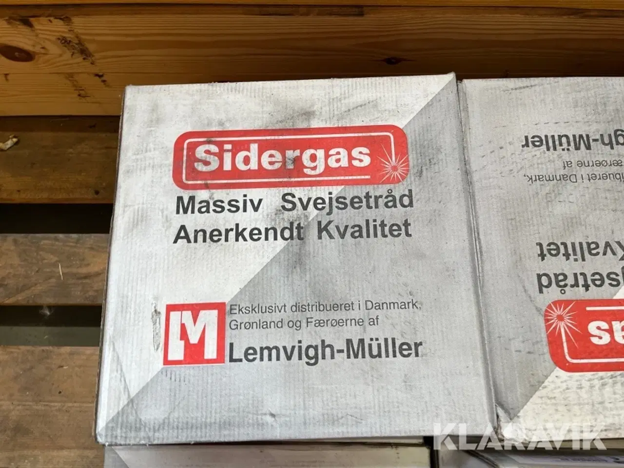 Billede 3 - Svejsetråd Sidergas S6 8 kasser