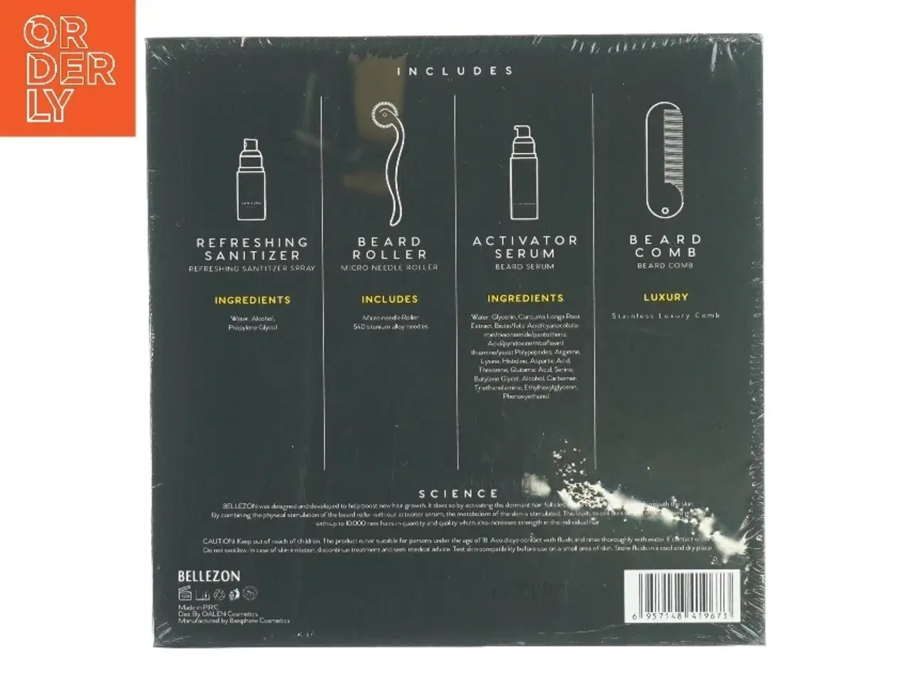 Billede 2 - Beard Grwth kit fra Bellezon (str. 22 x 22 x 5cm)