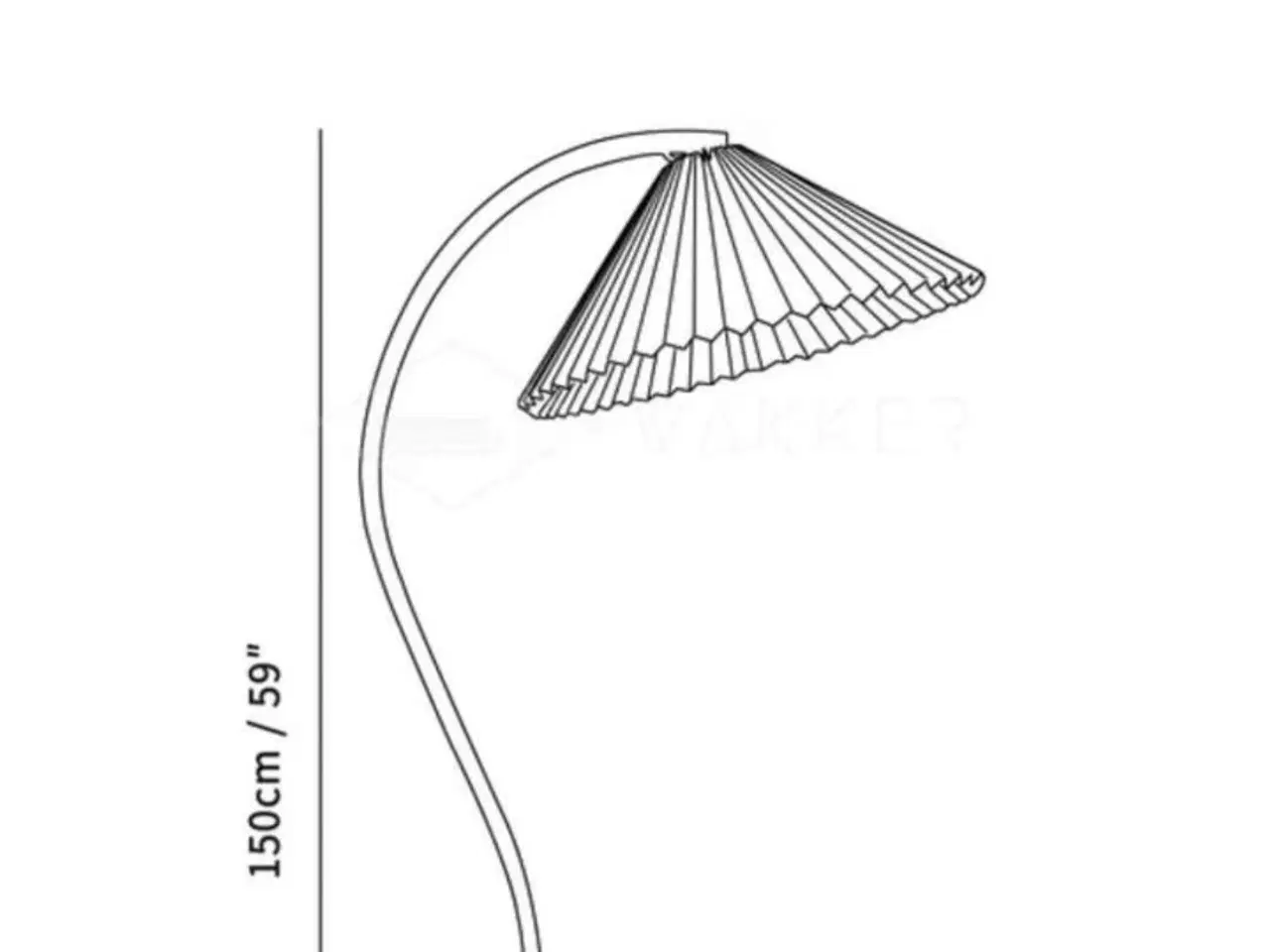 Billede 3 - Caprani standerlampe original