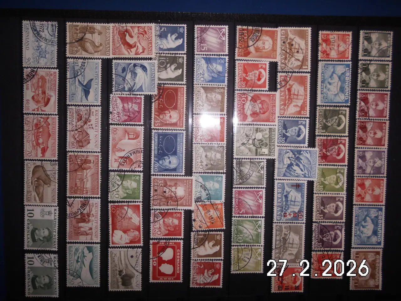 Billede 1 - grønlandske frimærker