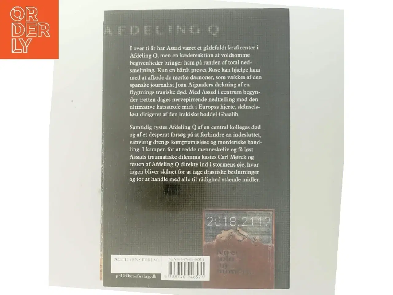 Billede 3 - Offer 2117 : krimithriller af Jussi Adler-Olsen (Bog)