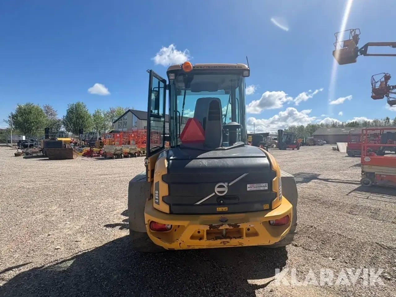 Billede 5 - Gummiged Volvo L35G med skovl og gafler