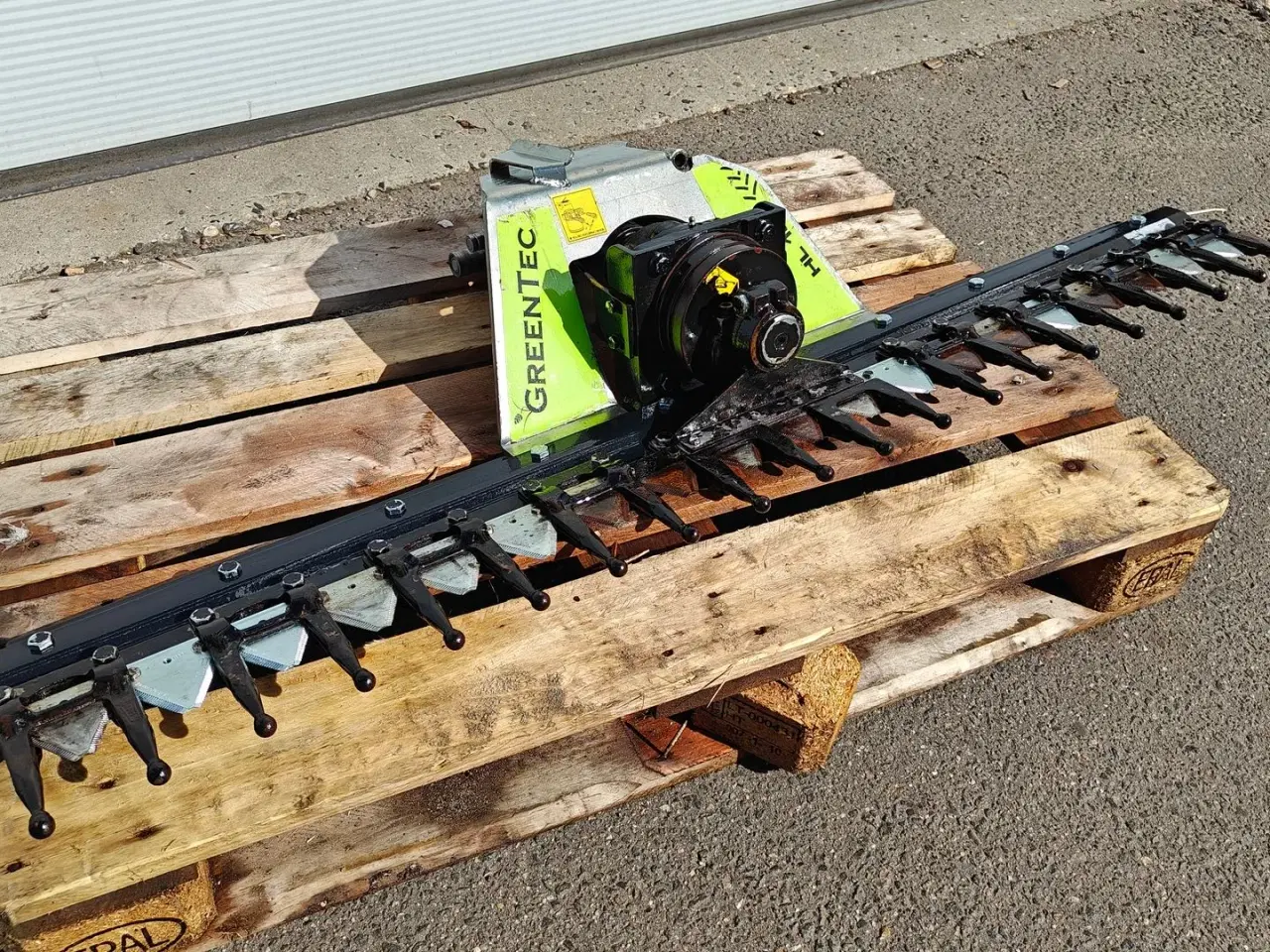 Billede 1 - GreenTec HL 150 HÆKKLIPPER Nyrenoveret m. hurtigskifte