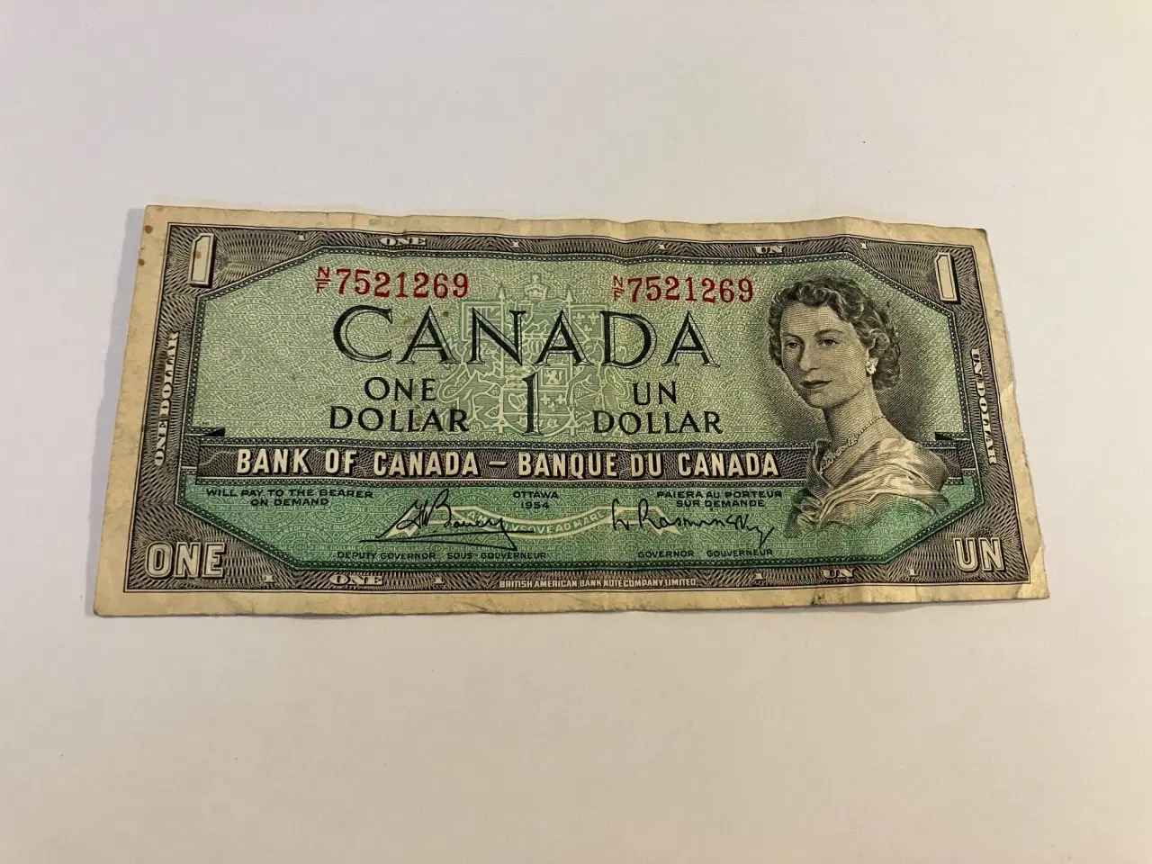 Billede 1 - One Dollar Canada 1954