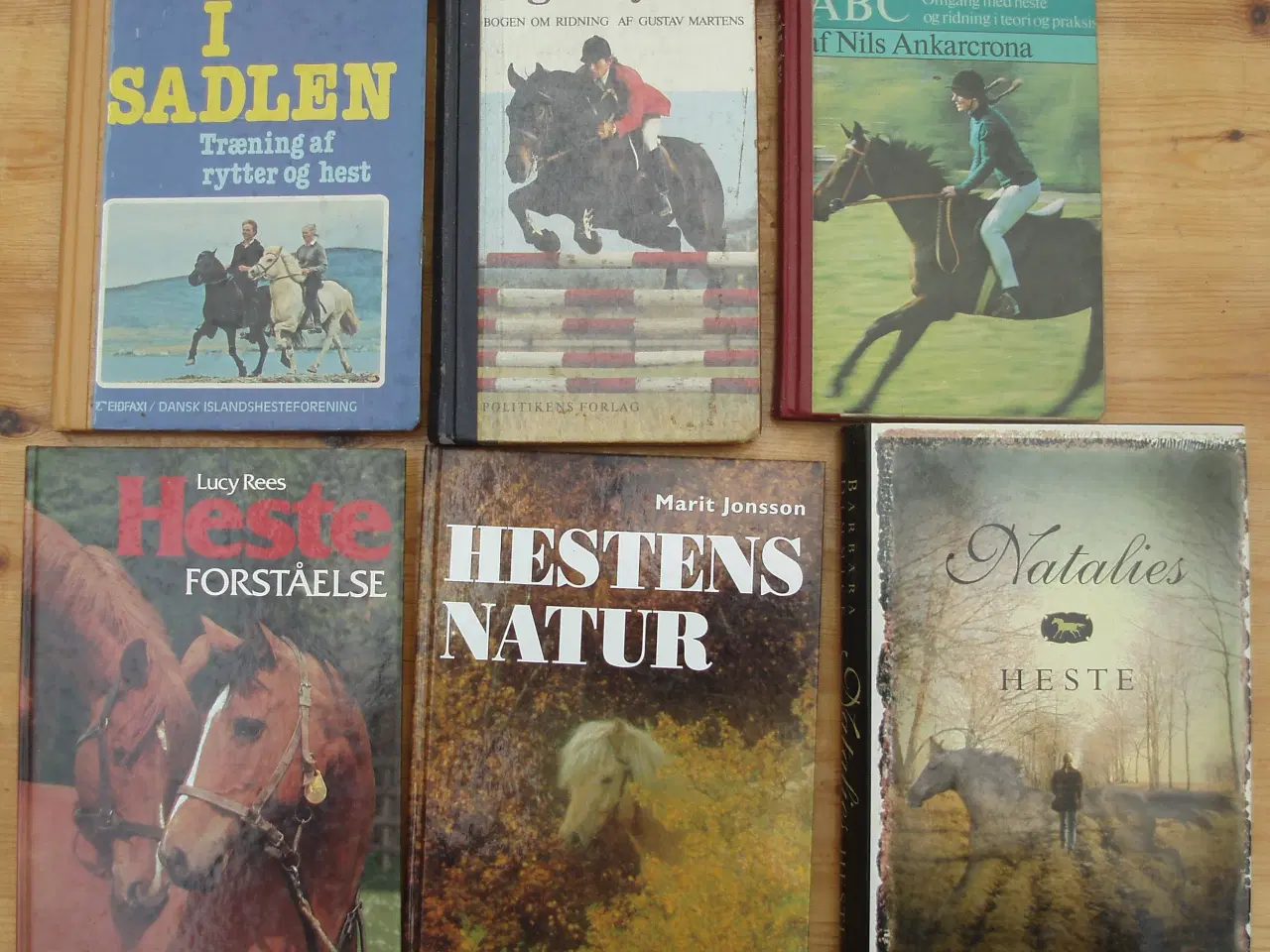 Billede 1 - Heste; diverse Hardback bøger