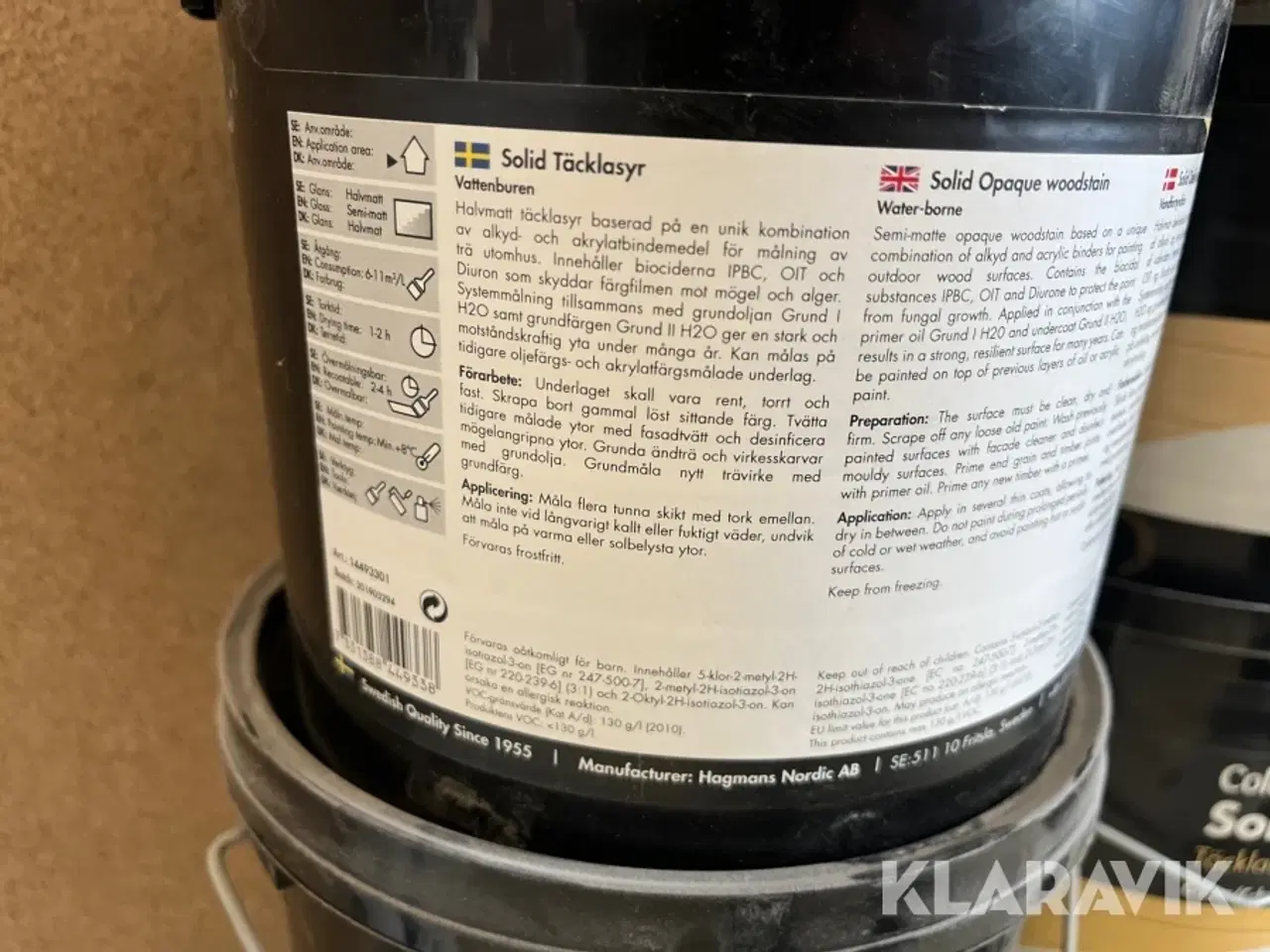 Billede 3 - Dækkelasur Colorex Solid - 22 styk
