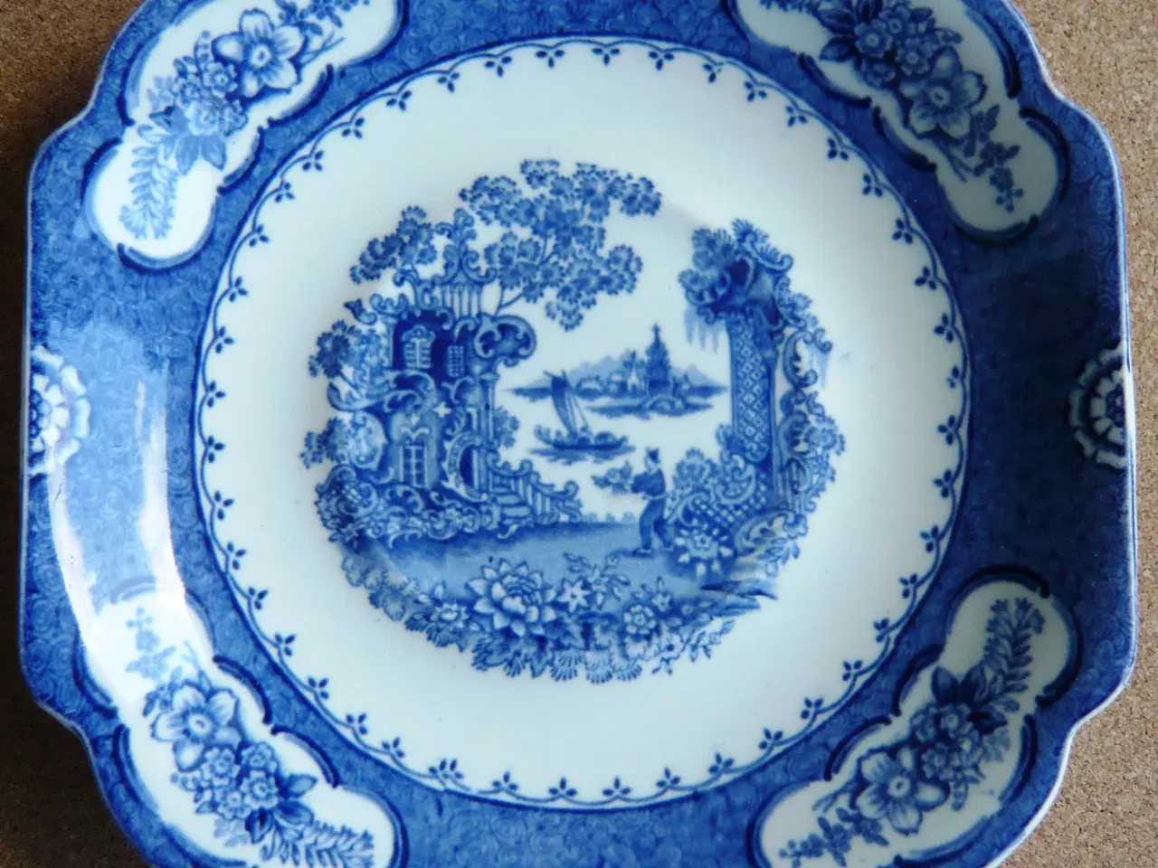 Billede 13 - Engelsk porcelæn/fajance i blå