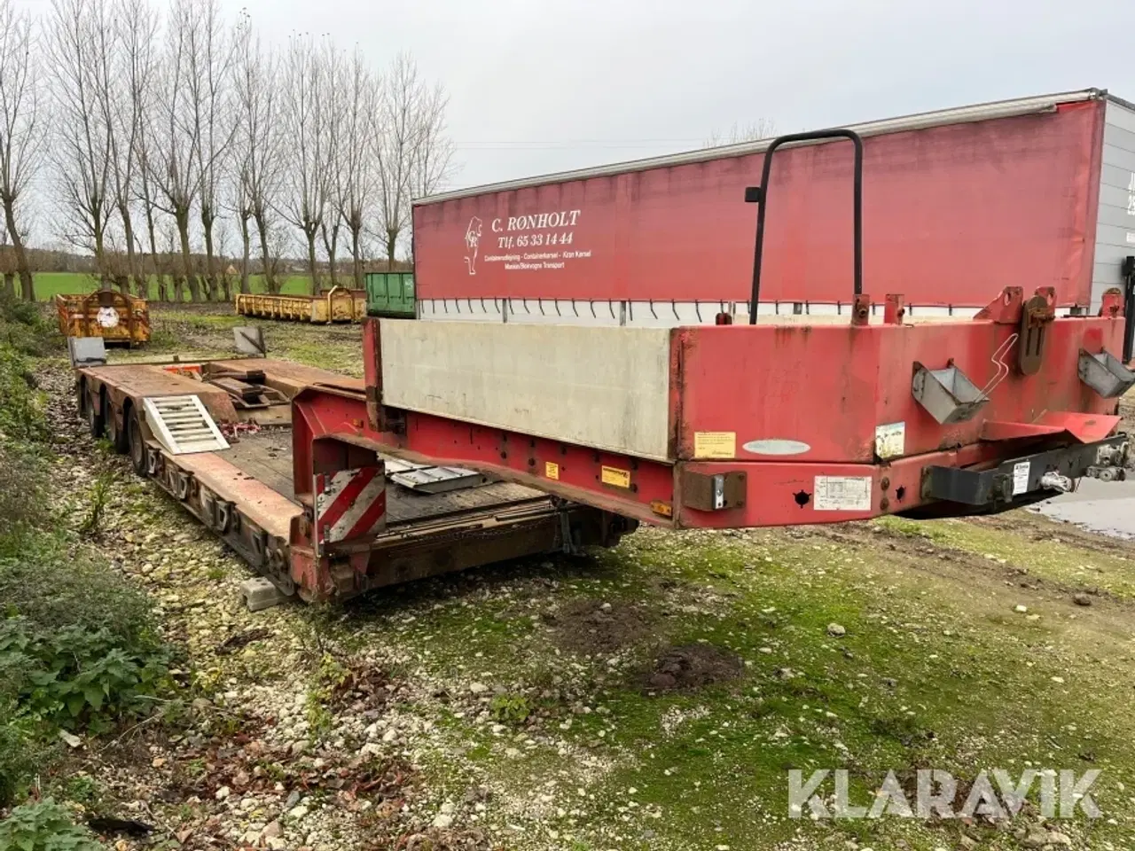 Billede 2 - Blokvogn Faymonville STBN-3VA 3 skslet sengetrailer