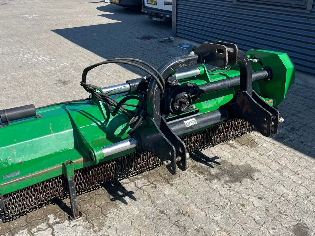 Billede 5 - DK-TEC slagleklipper  240 cm slagleklipper Hyd. sideforskydning