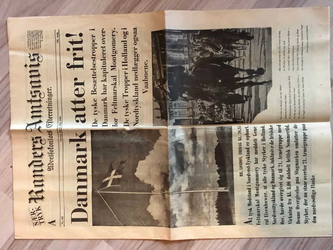 Billede 10 - aviser 5 maj 1945