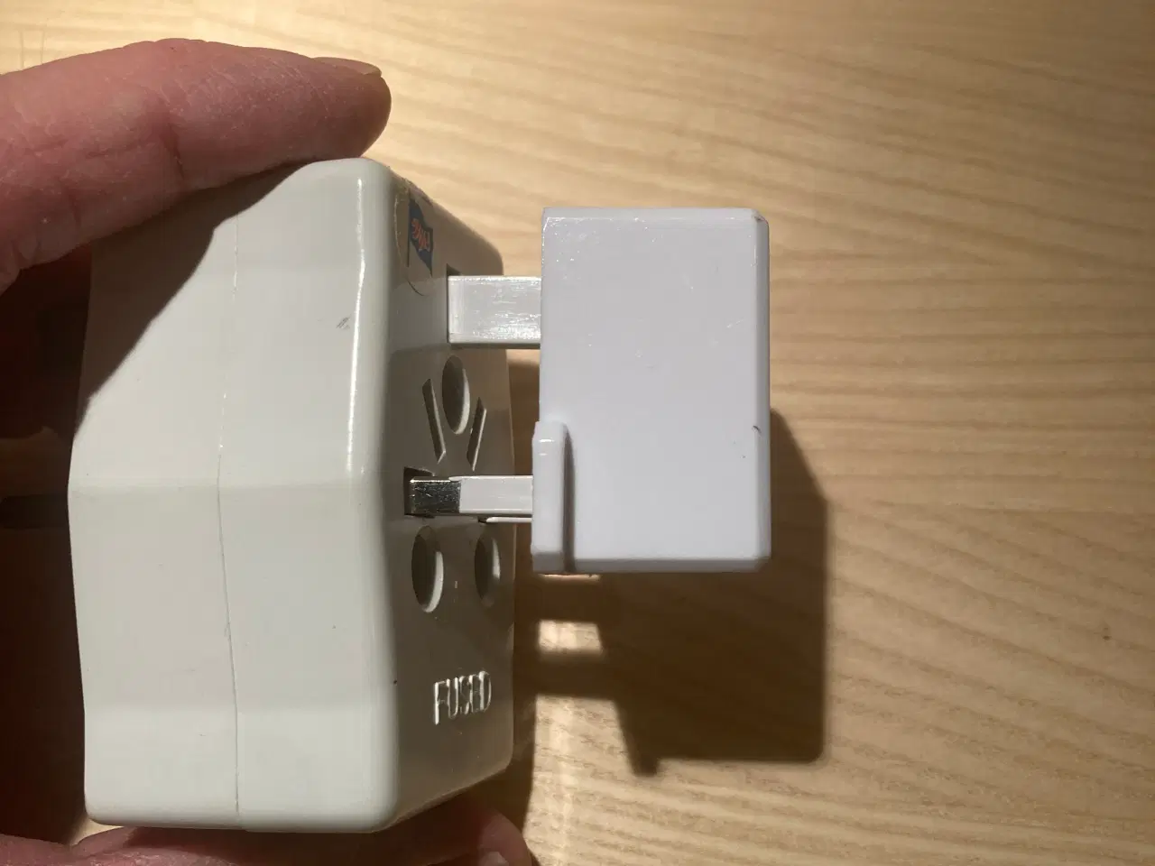 Billede 9 - 13 Amp / 250 Volt EU/DK til UK netstik adapter