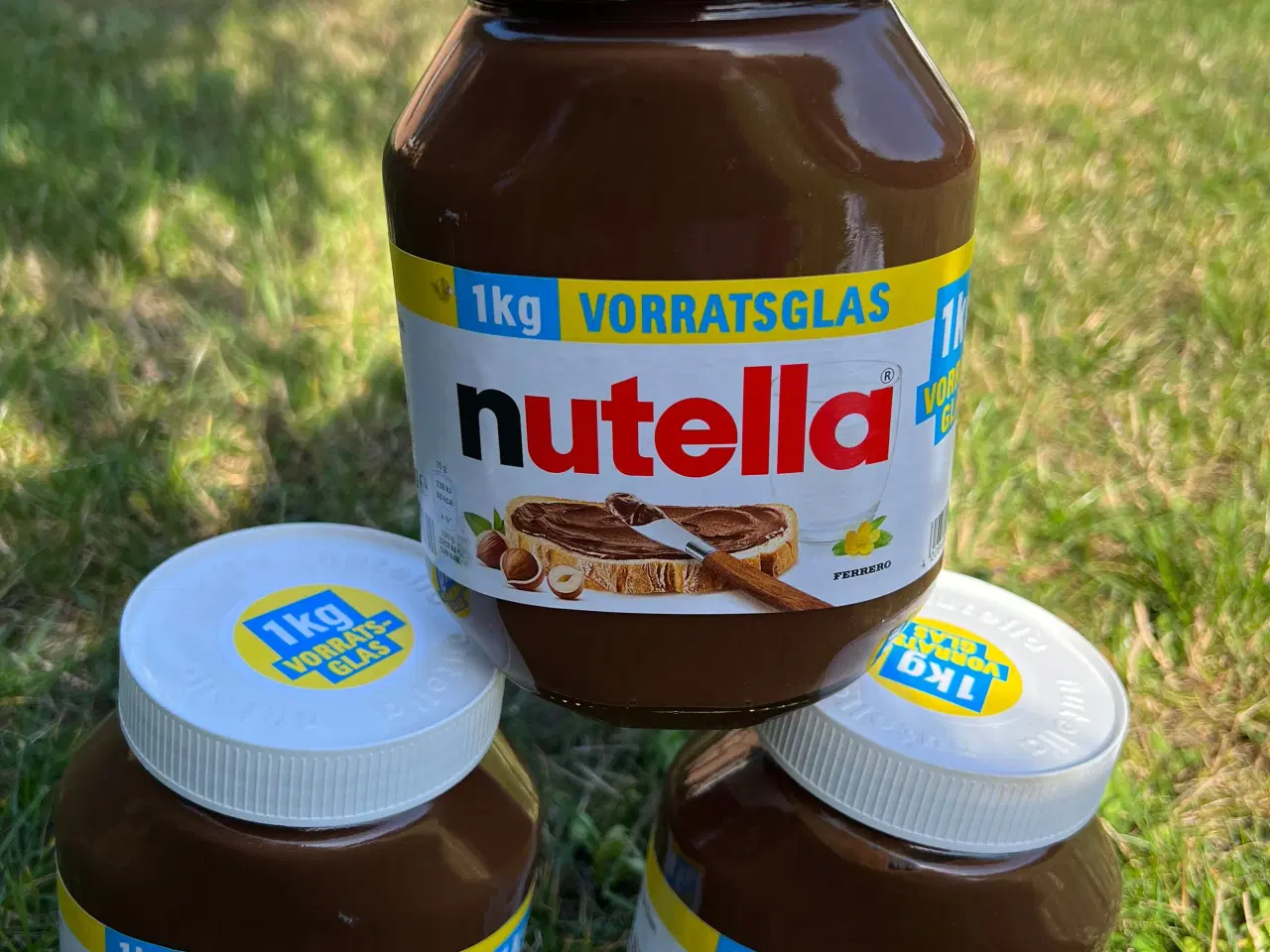 Billede 7 - God morgen med Nutella 1kg. = 1000g for et glas