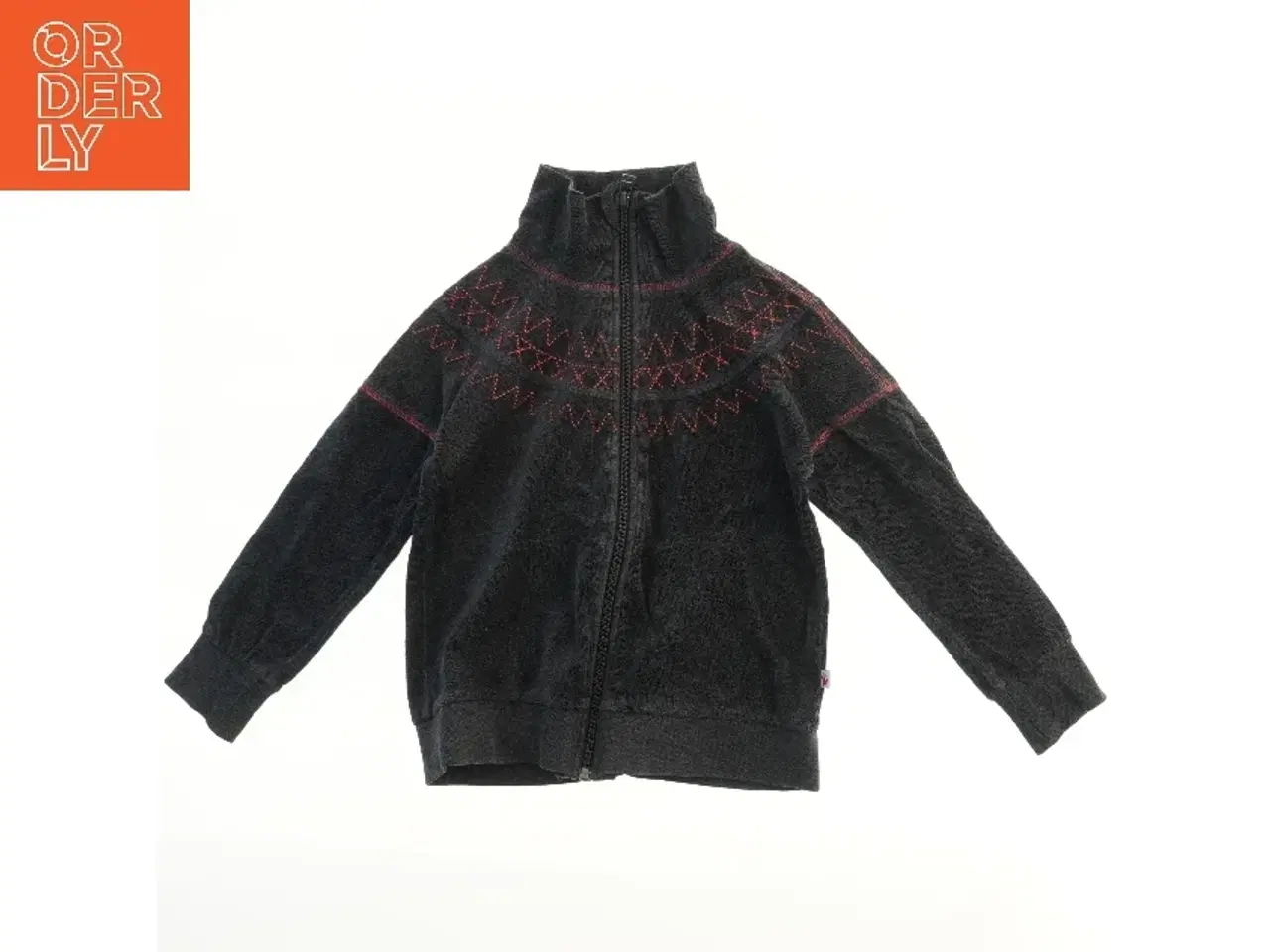 Billede 1 - Mørkegrå trøje med lynlås fra Molo (str. 116)