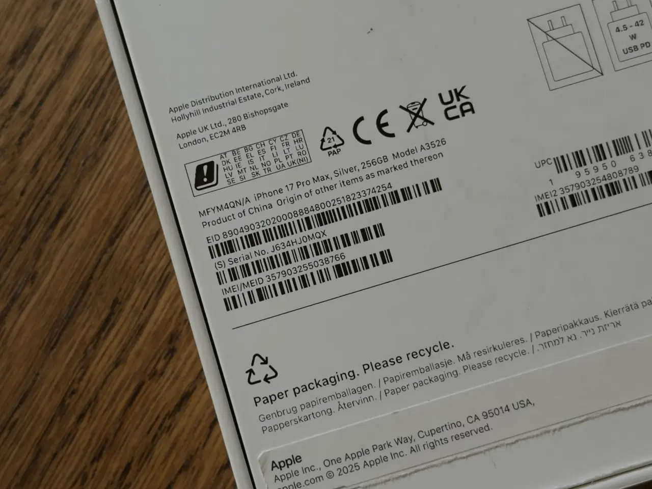 Billede 2 - Apple iPhone 17 Pro Max 256 GB 