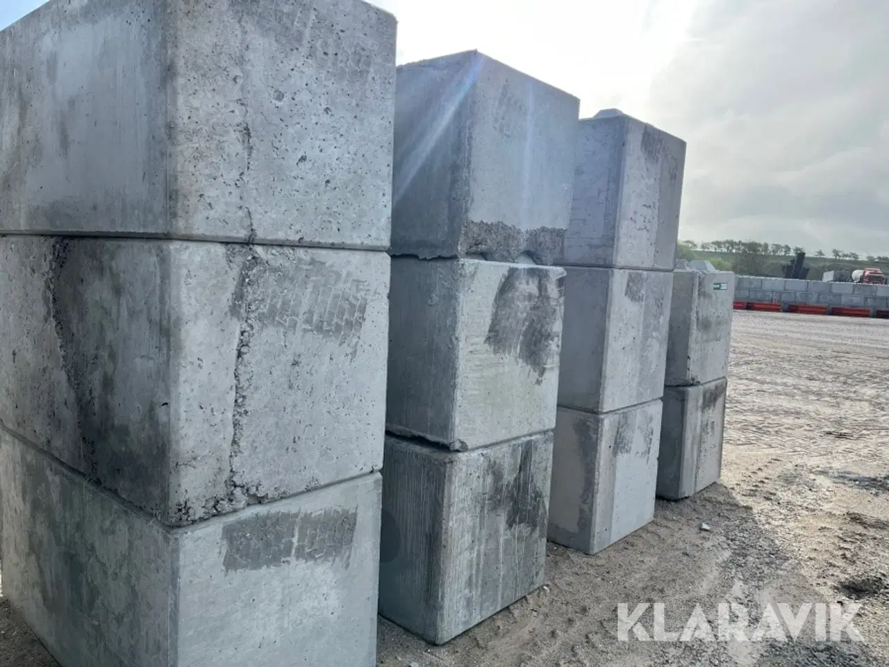 Billede 8 - Betonblokke / siloklodser 25 styk