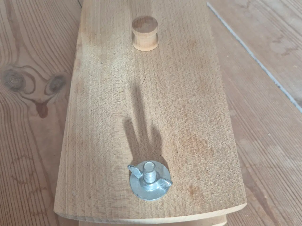 Billede 1 - Rullepølsepresser i træ