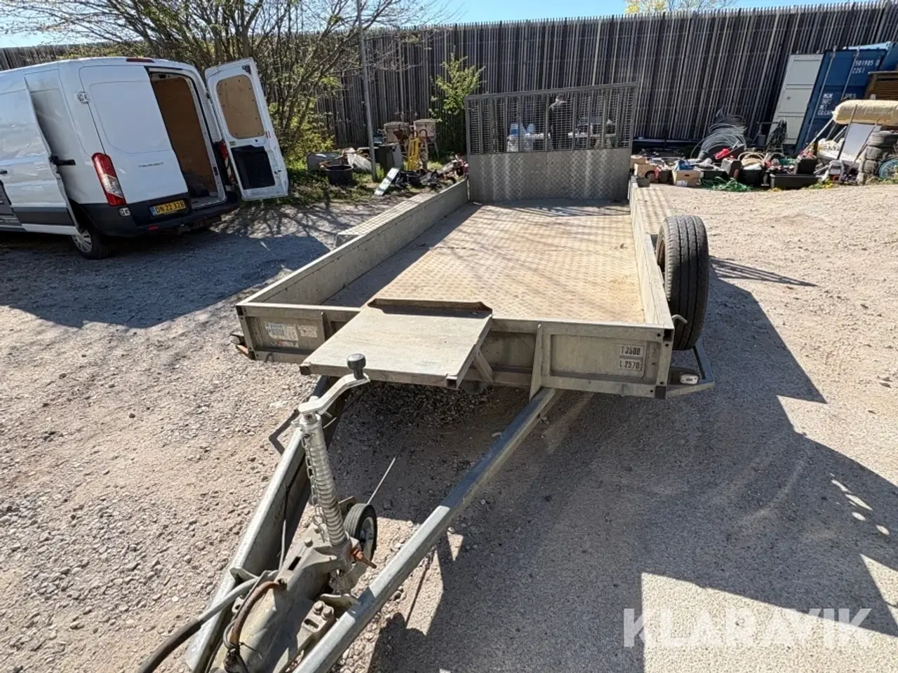 Billede 6 - Maskintrailer 3 akslet Ifor Williams GP147-3 3500kg