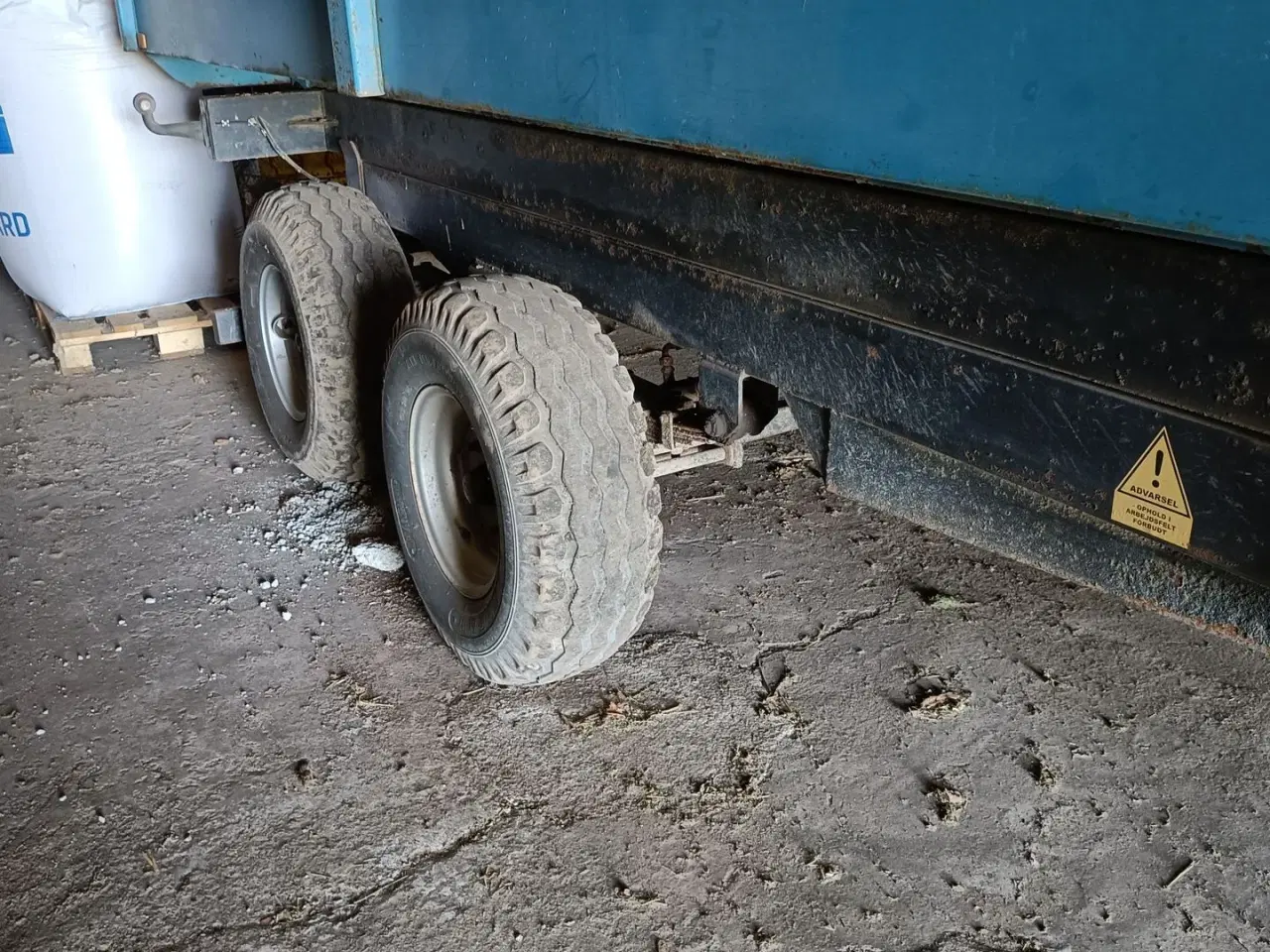 Billede 4 - - - - Tipvogn højtip 8 tons med hydraulisk bagsmæk  og ekstra sider