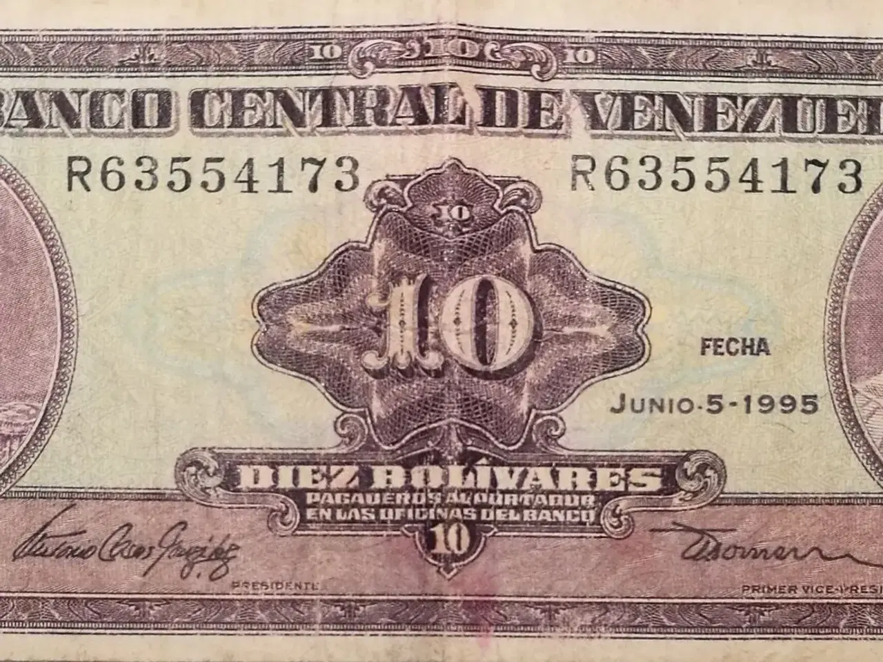 Billede 7 - Wenezuela sedler og mønter.