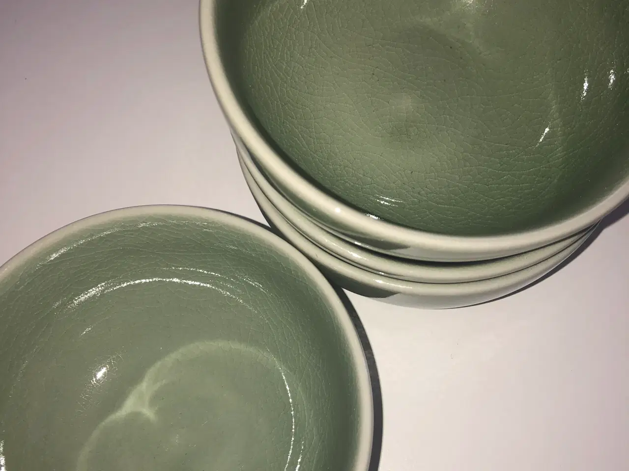 Billede 3 - Grønne tallerkener, skåle m.m.