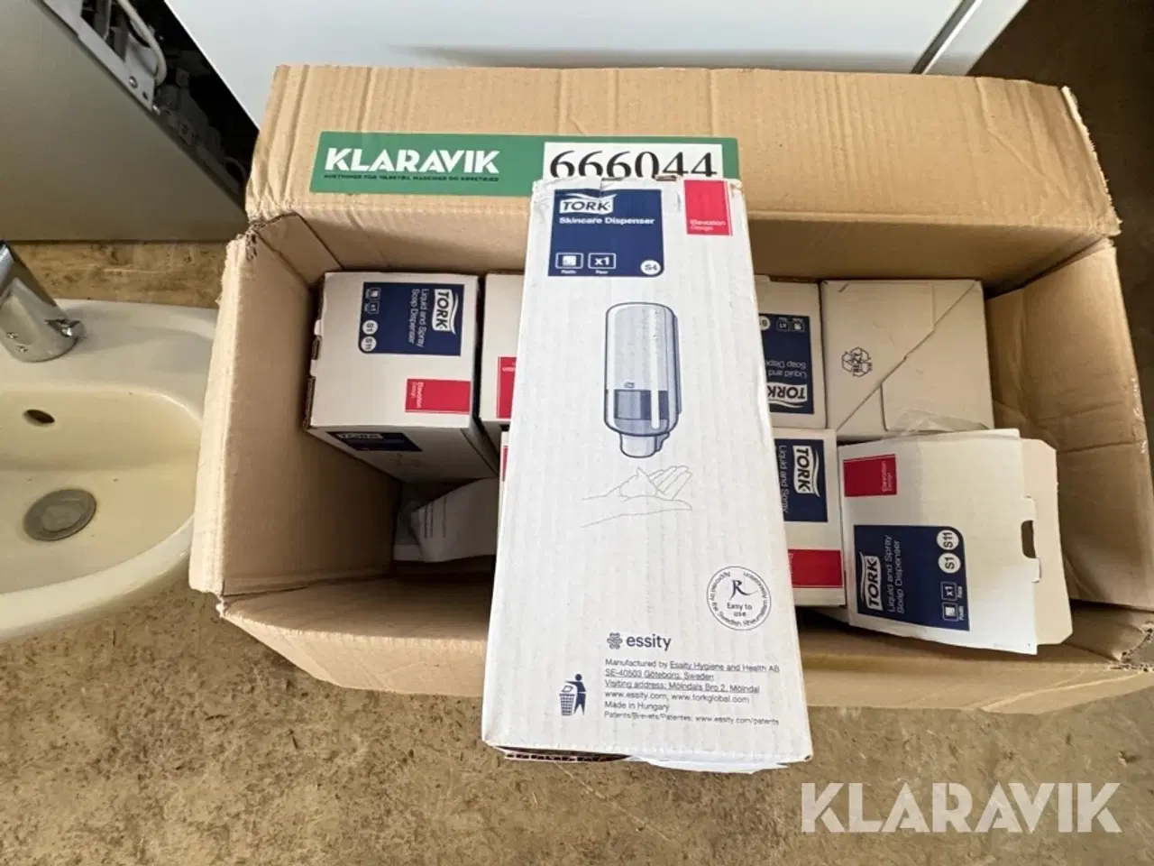 Billede 9 - Vaske og sæbe dispensere Tork mm 3 vaske 8 dispensere