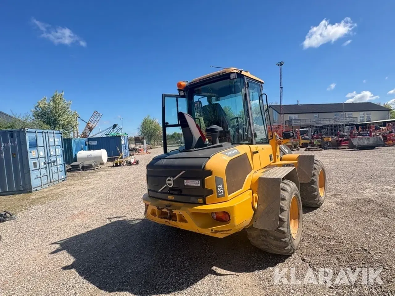 Billede 3 - Gummiged Volvo L35G med skovl og gafler