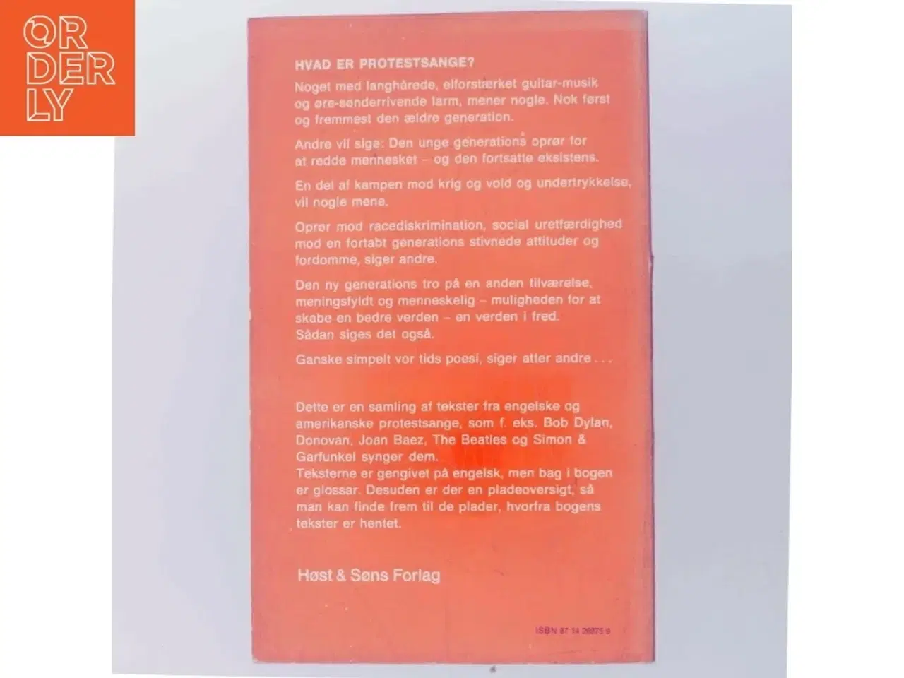 Billede 3 - Sound of Protest Sound of Love (Bog)