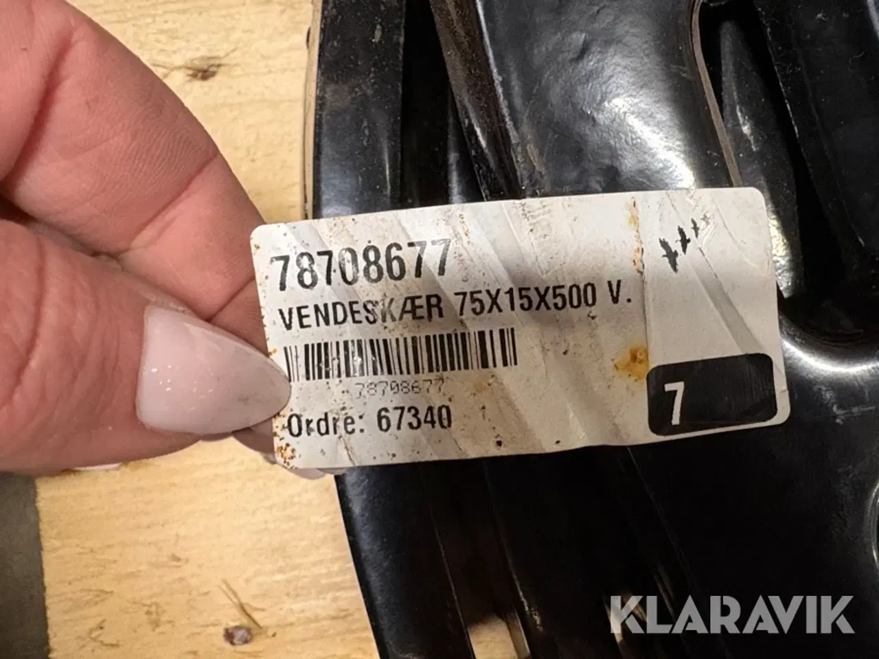 Billede 7 - Sliddele til amazone dybdeharve