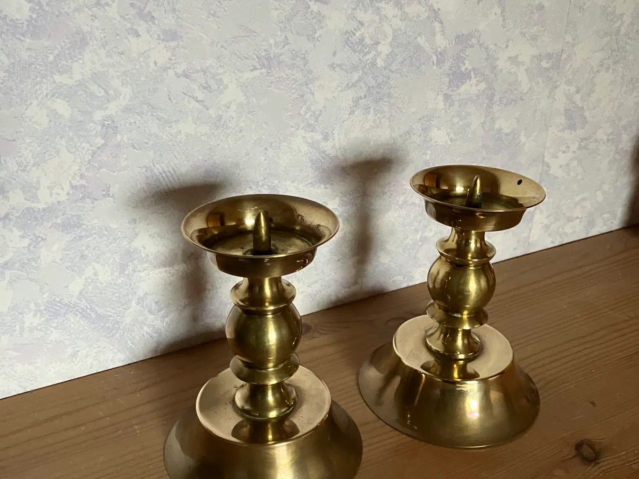 Billede 1 - messinglysestager.