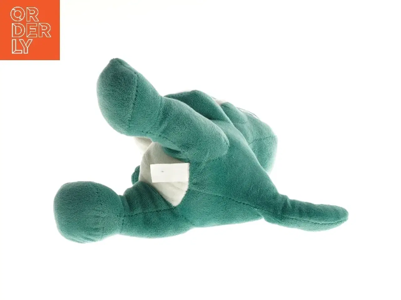 Billede 2 - Grøn dinosaur bamse (str. 28 cm)