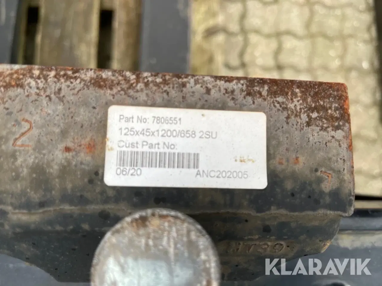 Billede 10 - Pallegafler Manitou PFB 25N MT-1020