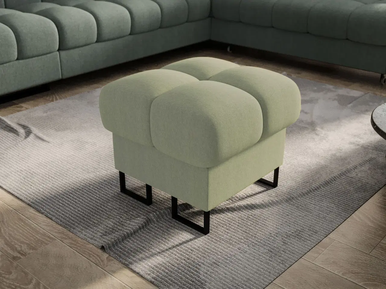 Billede 5 - STRAKS FORSENDELSE ASPER MINI 260x170 CM + PUF