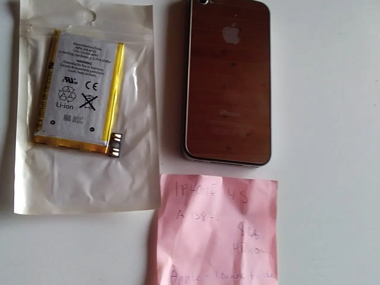 Billede 2 - Iphone 4 S Gold til samler kræmmer export rep oa