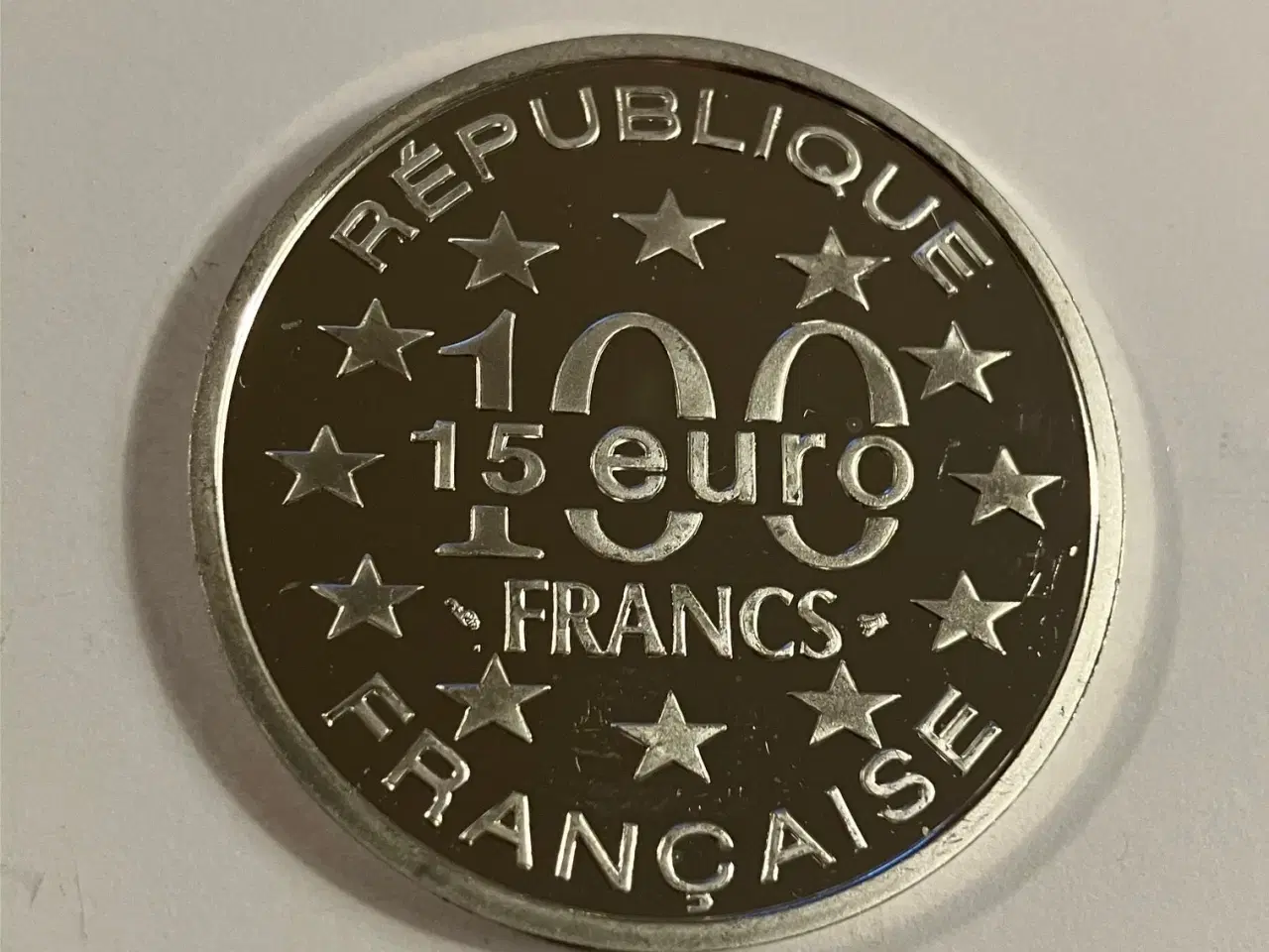 Billede 2 - 100 Francs / 15 Euro 1996 - France - Grand Place