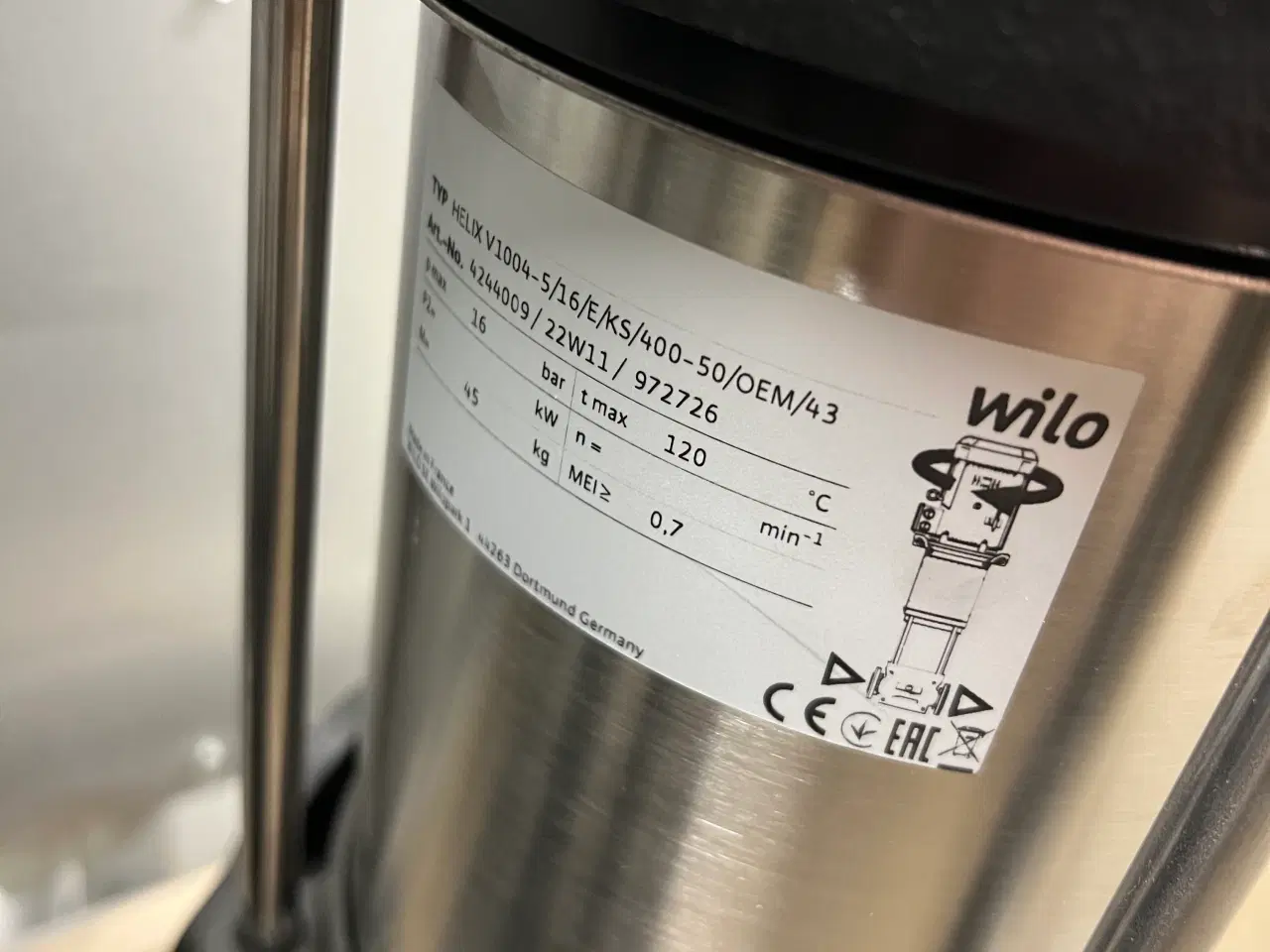 Billede 3 - Wilo Centrifugalpumpe