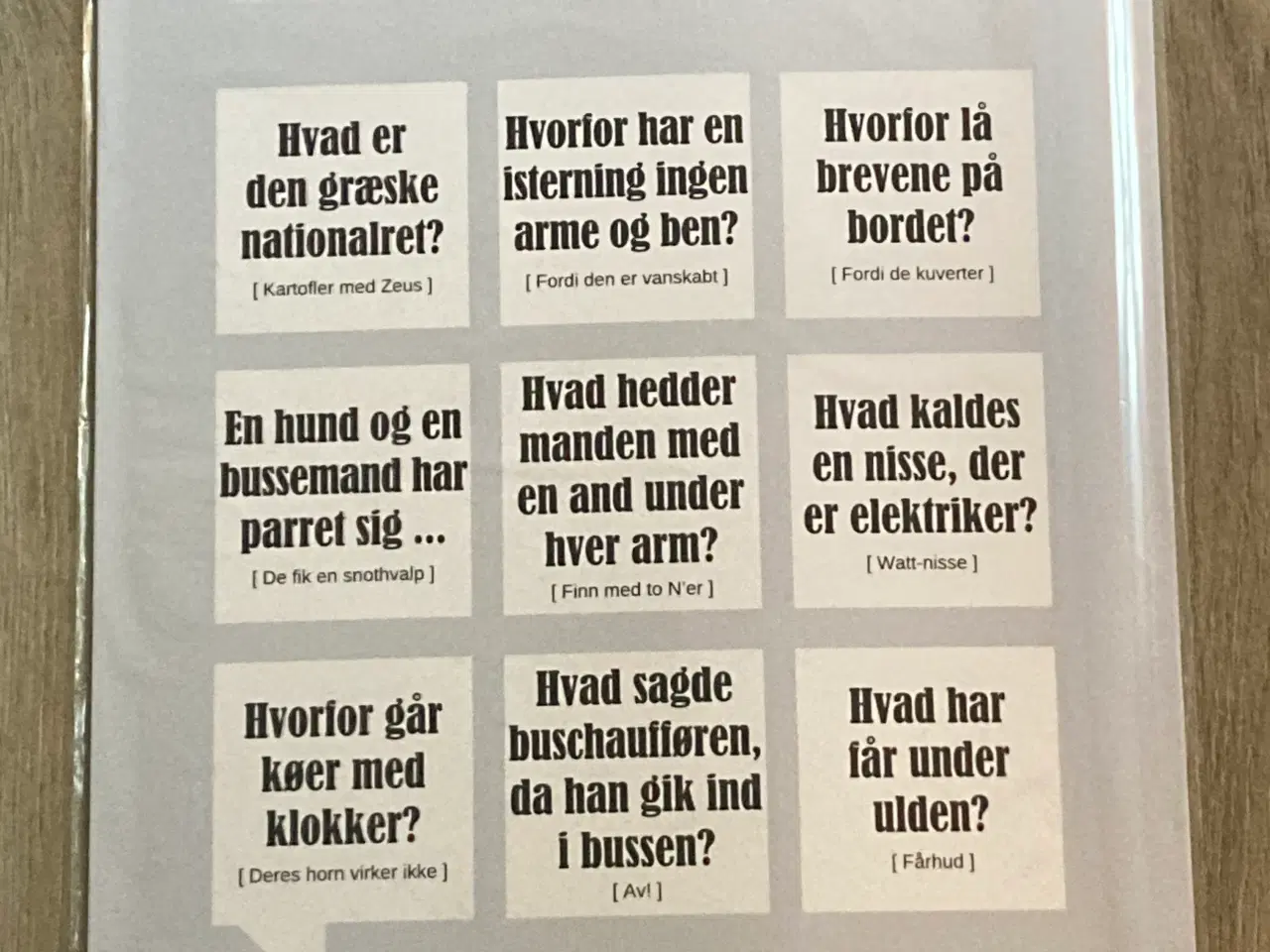 Billede 1 - Helt ny citatplakat med far-humor