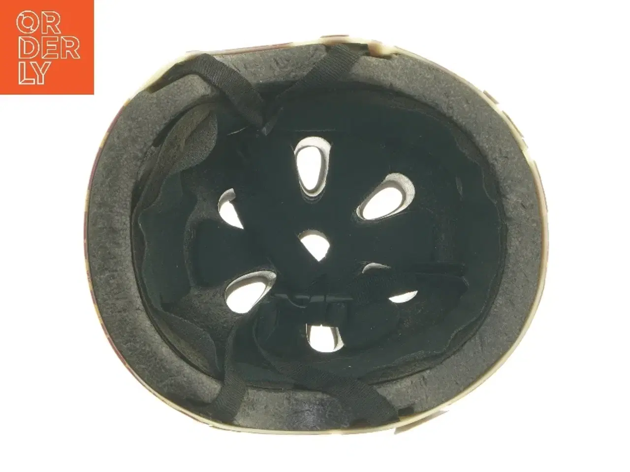 Billede 4 - Cykelhjelm med blomsterdesign (str. 52-57 cm)