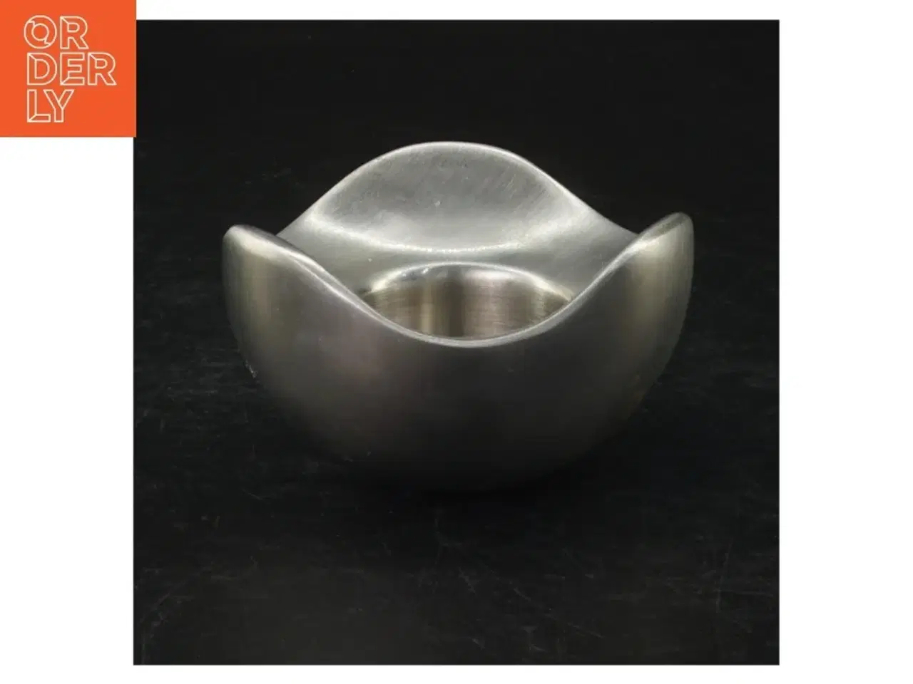 Billede 1 - Georg Jensen stål lysestage fra Georg Jensen (str. Ø. 8,5 cm)