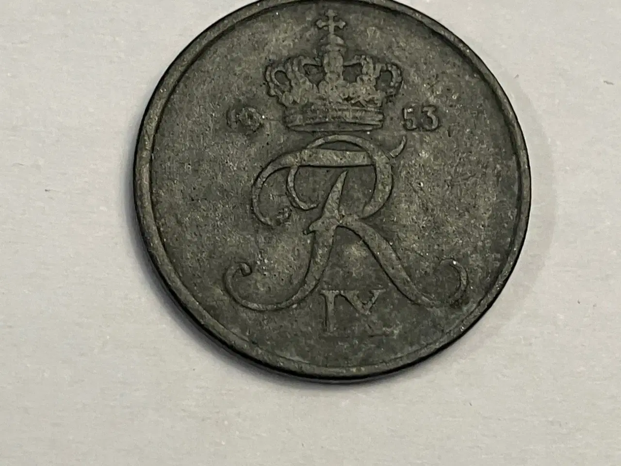 Billede 1 - 2 Øre Danmark 1953
