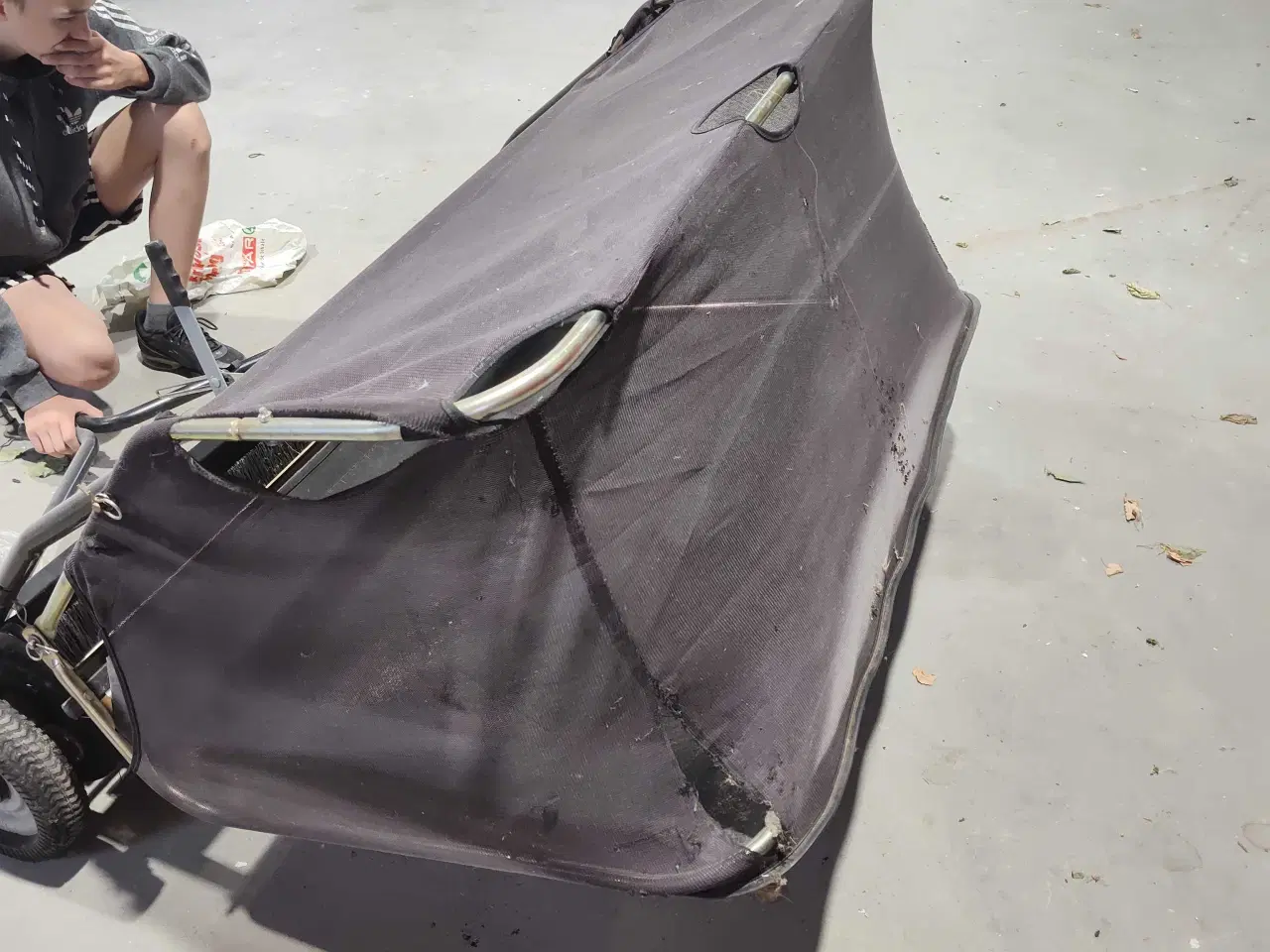 Billede 4 - Græs opsamler 120 cm