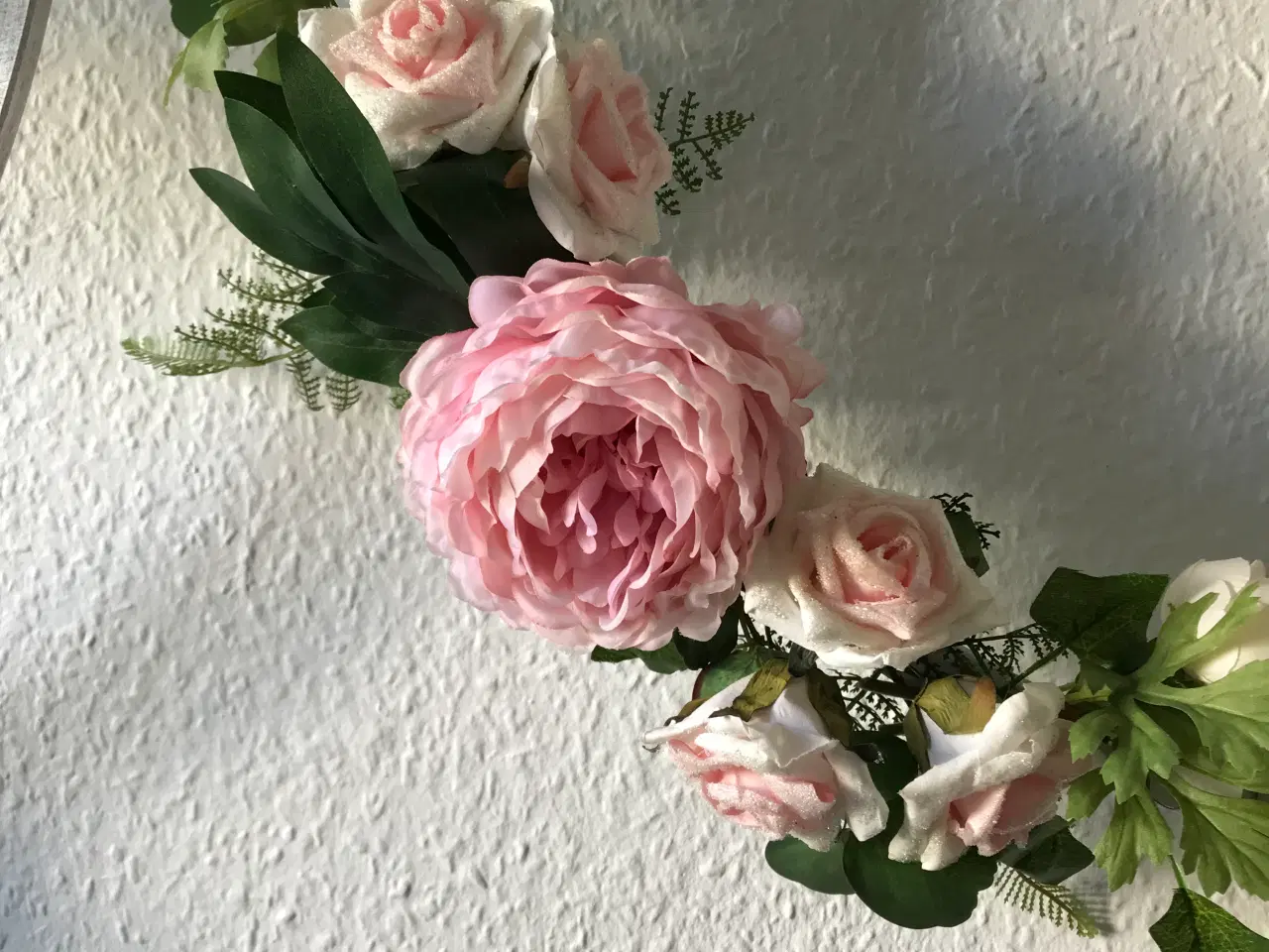 Billede 2 - 3 store dekorationsringe med blomster