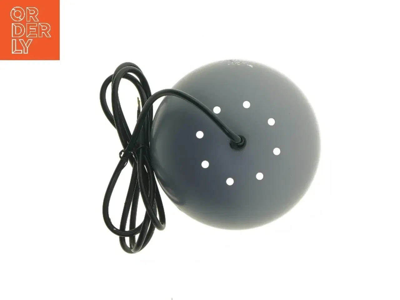 Billede 5 - Retro Grå pendel lampe (str. 14x14 cm)