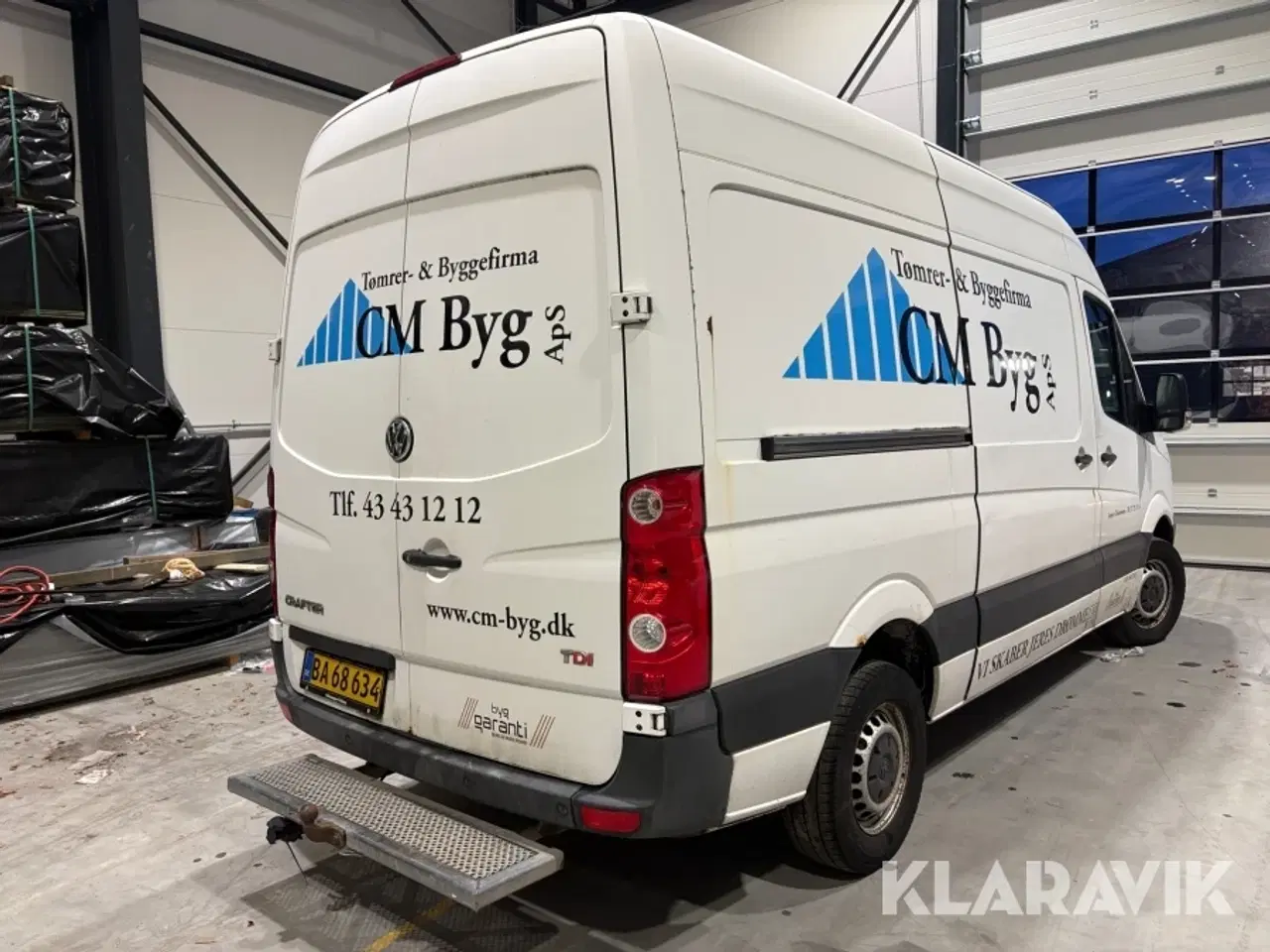 Billede 5 - Varebil Volkswagen Crafter kassevogn 2.0 TDI