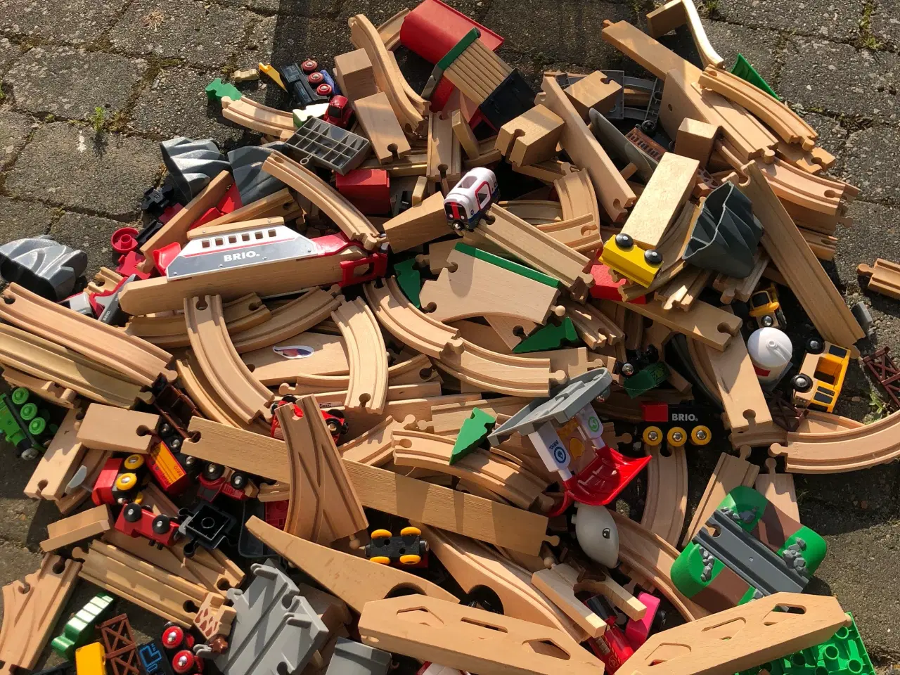 Billede 6 - BRIO Togskinner med tilbehør