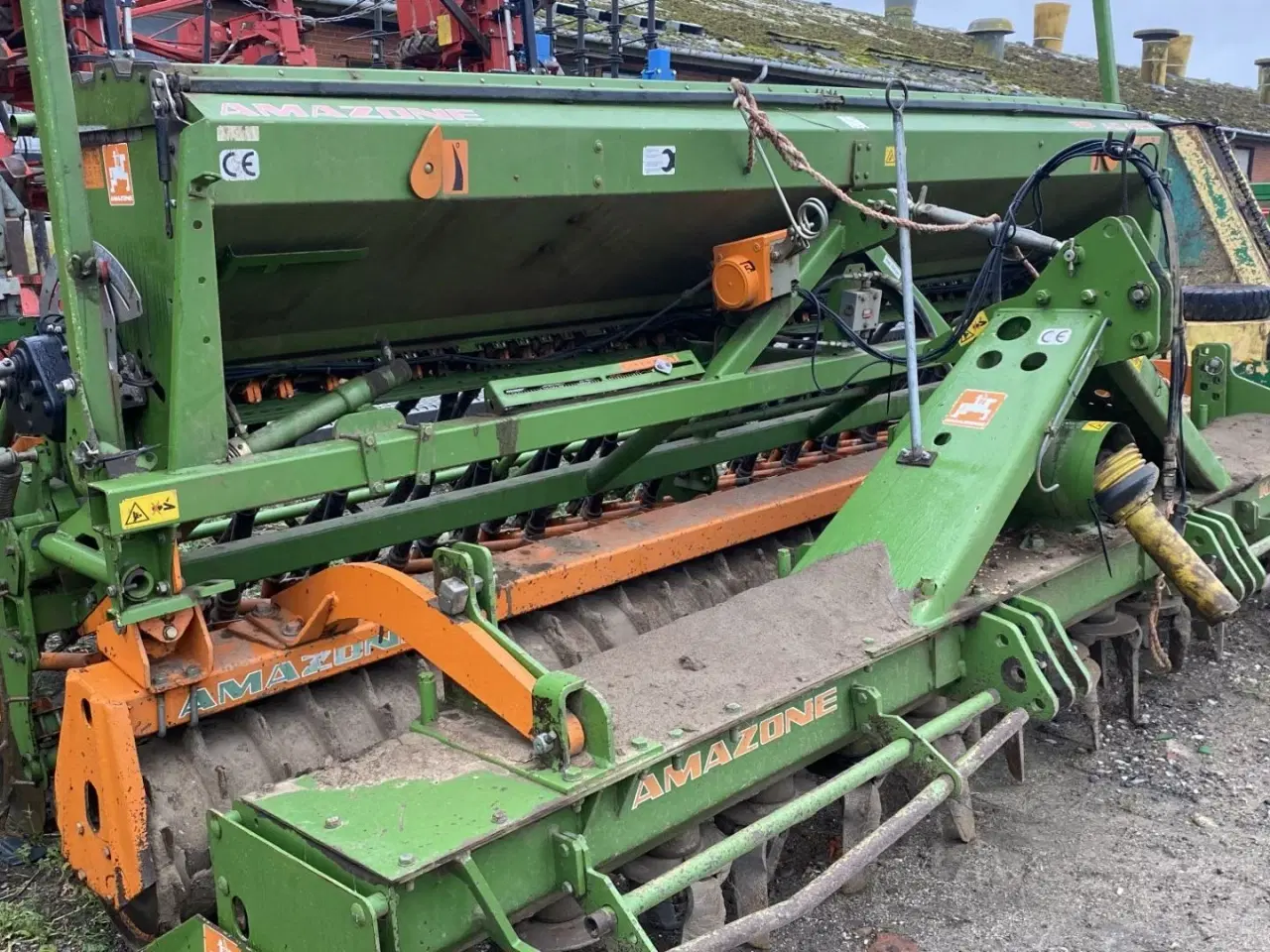 Billede 2 - Amazone 4 meter rotorsæt med skiveskær. Ikke vasket, men velholdt.