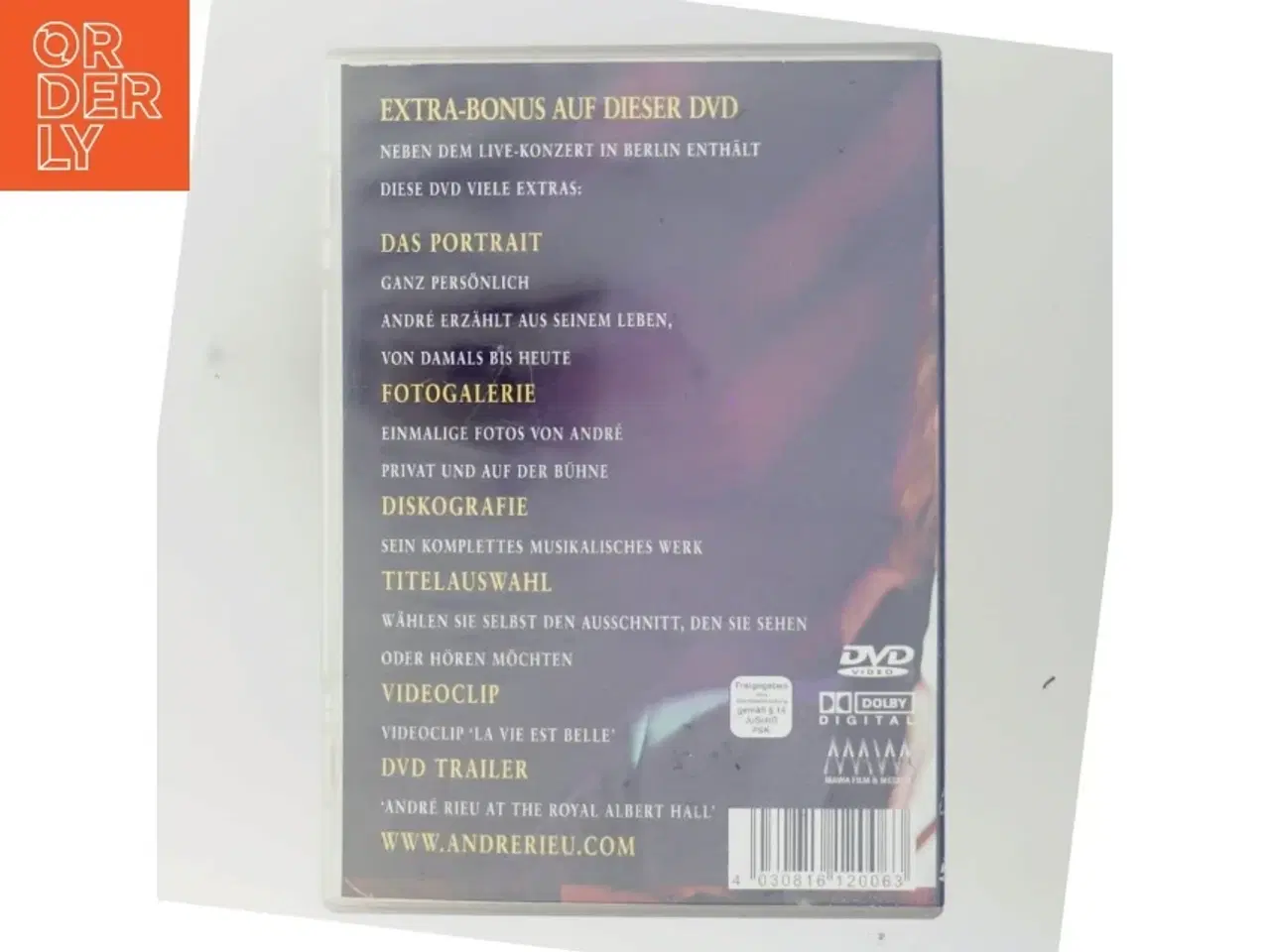 Billede 3 - André Rieu - La vie est belle DVD