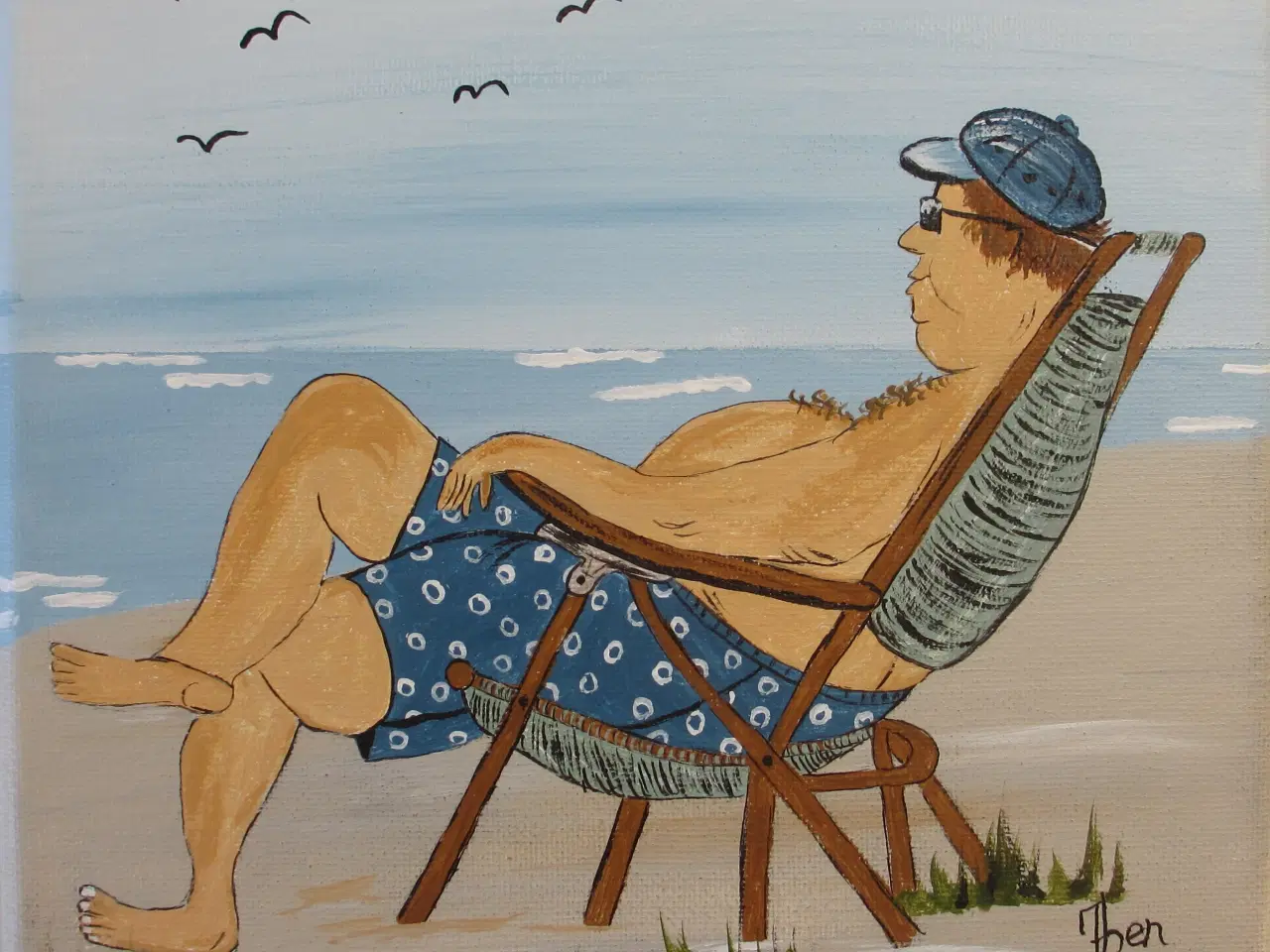 Billede 1 - ACRYL-MALERI nr. 496