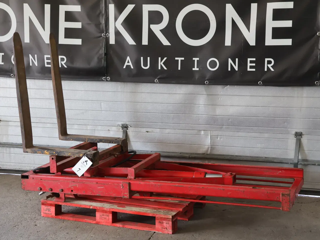 Billede 2 - Trucktårn m/3 punktsophæng. 