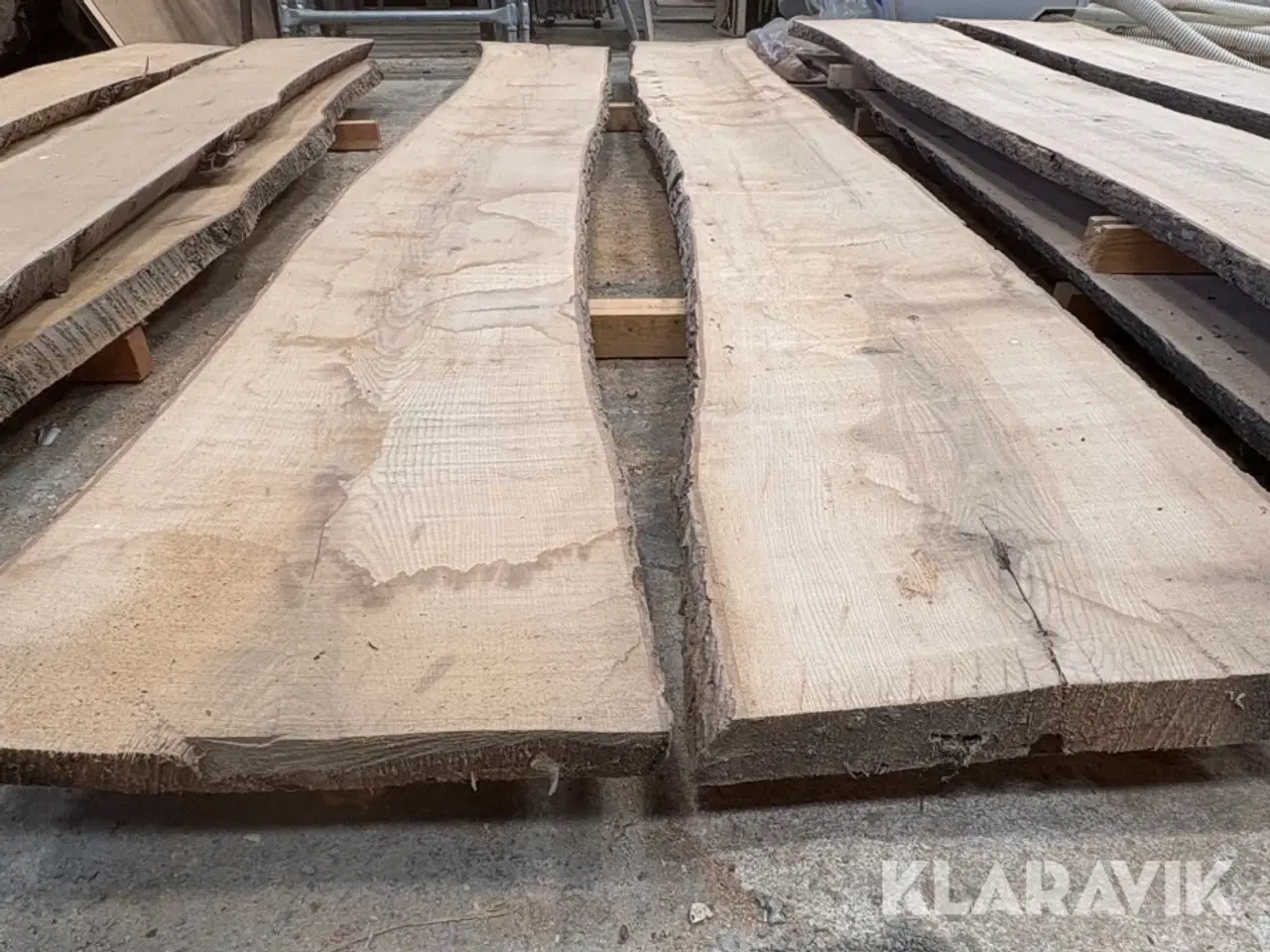 Billede 1 - Asketræs planker 2 styk